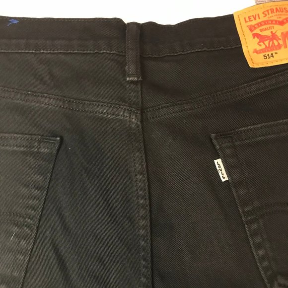Levi's Men's 514 Black Jeans - Picture 6 of 13